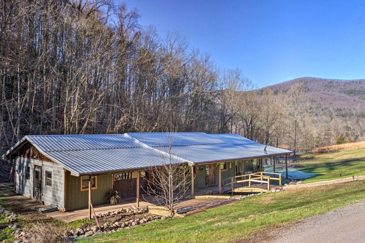Pet-Friendly Blue Ridge, Cherokee Forest Retreat! Greeneville Exterior foto